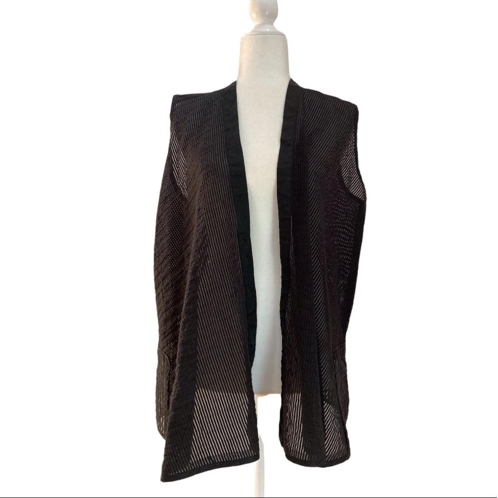 Earl Rutenberg Open Front Longline Vest - Picture 8 of 8